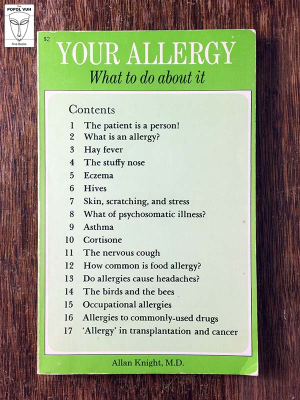 Allan Knight - Your Allergy